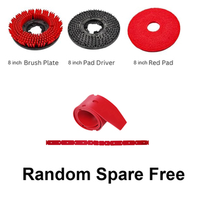 Máy chà sàn mini gấp gọn, máy chà sàn điện dùng để đánh bóng sàn bê tông cho diện tích nhỏ - Product Image 6