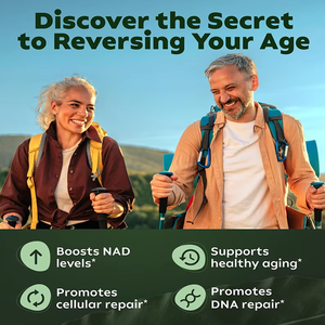 Capsule Liposomiali NAD+ Nicotinamide Riboside per l'Invecchiamento Sano della Pelle e la Bellezza, con <span class=keywords><strong>Quercetina</strong></span> e Resveratrolo per Adulti, 80 Capsule - Product Image 6