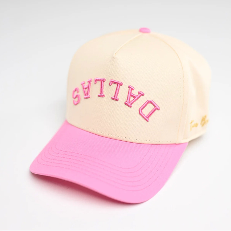 Rosa y Blanco Crema