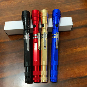 ไฟฉายอลูมิเนียมอัลลอยด์ 3LED แบตเตอรี่ AAA แสงสีขาว เครื่องมือตรวจสอบงาน - Product Image 1