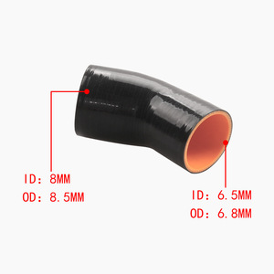 ท่ออินเตอร์คูลเลอร์สำหรับ BMW N54 E88 E90 E92 135I 335I ชุดอัพเกรดสีดำ - Product Image 5