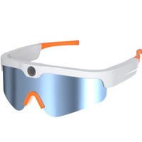 Caméra sportive sans fil Lunettes Bluetooth HD 4K Casque Lunettes intelligentes Lunettes de soleil Mini caméra Lunettes de soleil de cyclisme en plein air