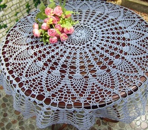 RT17019 <span class=keywords><strong>Tovaglia</strong></span> Tradizionale in <span class=keywords><strong>Cotone</strong></span> 100% Lavorata a Mano all'Uncinetto, Personalizzabile, Vendita Calda - Product Image 5