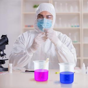 प्रयोगशाला रसोई पारदर्शी प्लास्टिक बीकर पीपी प्रायोगिक माप के साथ - Product Image 4