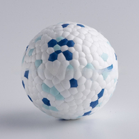 Jouet à mâcher pour chien en ETPU solide et durable, léger, résistant aux morsures, balle en caoutchouc indestructible, durable pour le jeu, emballé dans un sac