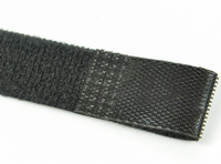 Pita Pengikat Kabel Nylon Hitam Berkualitas Tinggi dengan Perekat untuk Kabel Data USB Ponsel, Pengisian Daya, Dapat Disesuaikan, Grosir