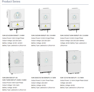 Deye-Inversor Híbrido de Onda Sinusoidal Pura, Controlador de Carga Solar MPPT, 3 kW, 7kw, <span class=keywords><strong>10kW</strong></span>, UE, - Product Image 4