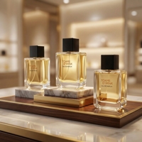 Perfume Personalizado EDP para Hombre, Fragancia Amaderada Premium, Body Splash, Brume Corporelle, para Minoristas y Regalos Corporativos
