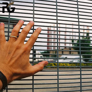 높은 보안 울타리 클리어뷰 아연 도금 패널 358 울타리 감옥 클리어 뷰 울타리 - Product Image 2