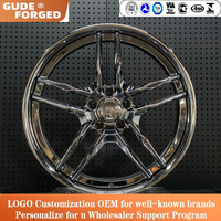 Jantes forgées sport GUDE personnalisées, neuves, plaquées argent, multi-rayons, 18-22 pouces, 6061-T6 pour IS GS Infiniti Q50 5x114.3 Luxe