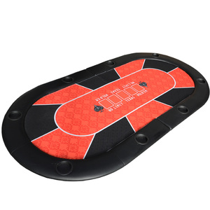 Texas Hold'em pliable de haute qualité, 181x92x4cm, personnalisé Texas Hold'em deux plis avec <span class=keywords><strong>tissu</strong></span> imperméable, disponible en 4 couleurs, livraison gratuite - Product Image 5
