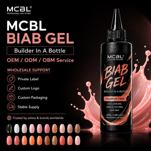 Gel Constructeur BIAB en Gros en Bouteille, 18 Teintes, Auto-Nivelant, Faible Chaleur, Gel d'Extension d'Ongles 100ml, <span class=keywords><strong>Fourniture</strong></span> en Vrac pour Salons OEM - Product Image 1