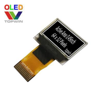 Écran OLED de haute qualité, 0,49 pouce, 64x32 pixels, couleur blanche, connecteur 14 broches, type écran OLED, longueur 15 mm, panneau OLED FPC