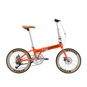 Jeu de roues de tréfilage en alliage d'aluminium <span class=keywords><strong>9</strong></span> <span class=keywords><strong>vitesses</strong></span>, frein à disque de 22 pouces, vélo de ville pliable avec pédales pliables pour adulte adolescent - Product Image 5