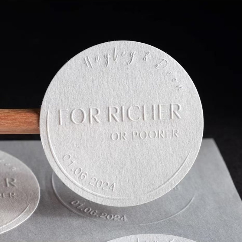 Custom Brand Logo Stickers Roll Format