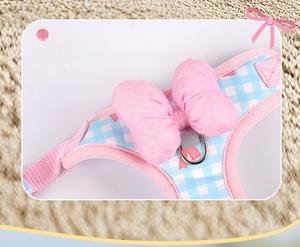 Wholesale Designer Cute Adjustable Pet Leashes And <b>Harnesses</b> With Bow Pet Accessories For Cats And <b>Dogs</b> - Product Image 6
