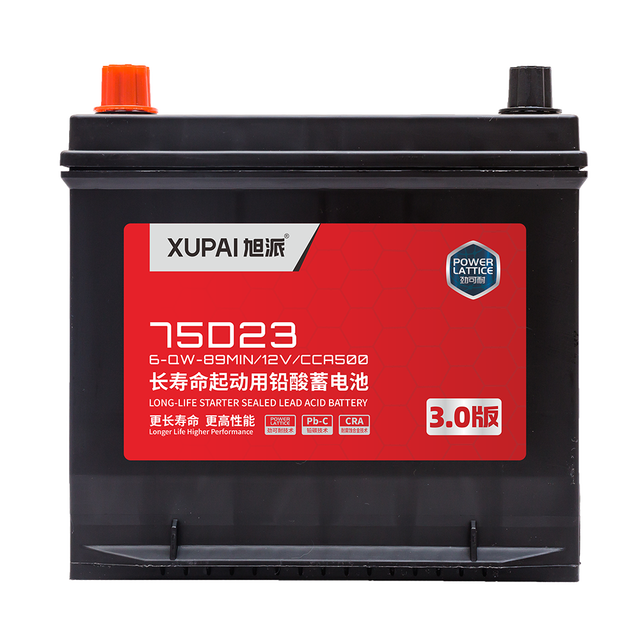 Long Life 75D23/75D23L/75D23R/NS70 12V 60Ah Pb-C Maintenance Free Car Battery