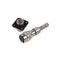 Connecteur FQN pour câble scellé et montage sur panneau, adapté aux environnements difficiles