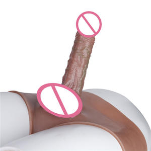 Erkek yetişkin silikon kol yapay <span class=keywords><strong>Penis</strong></span> yumuşak Hollow <span class=keywords><strong>Penis</strong></span> oyuncak hazır deri pantolon ile cinsel zevk için - Product Image 4