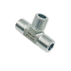 Тройник с наружной резьбой из нержавеющей стали SS316, 3/8 дюйма, прямой, для промышленных трубопроводных систем, прямые поставки с завода - Product Image 2