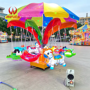Manège en plastique souple pour enfants, idéal pour les centres commerciaux, vente en gros, utilisation intérieure et extérieure - Product Image 3