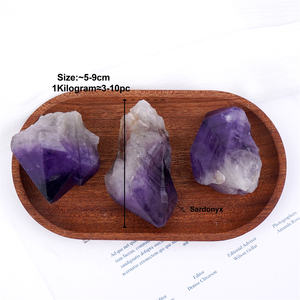 Großhandels preis Heils tein Kristall poliert Schöne Amethyst Zauberstab für Dekoration Geschenk - Product Image 2