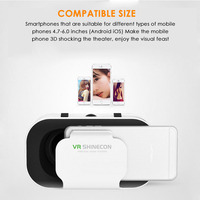 G05 Lunettes de réalité virtuelle 3D pour téléphones mobiles Conception de lentilles optiques PMMA Matériel VR monté sur la tête