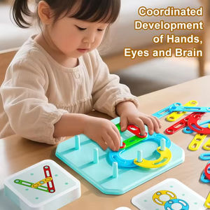 Puzzle éducatif Montessori pour enfants, jouets pour l'apprentissage précoce, planche de puzzle à faire soi-même, outils pédagogiques Montessori pour enfants - Product Image 4