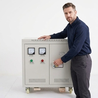 Transformateur triphasé élévateur/abaisseur de tension 220 kVA 8-30 kW 50/60 Hz haute efficacité sortie 380 V toroïdal/sans noyau