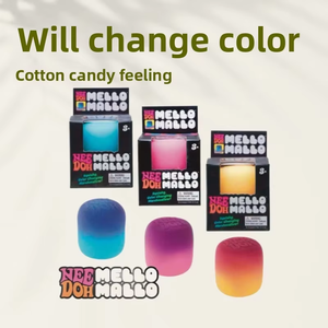 Bonbons en silicone qui changent de couleur réagissant aux UV, changement de couleur progressif, rebondissent, jouet à presser pour soulager le stress - Product Image 5