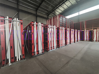 Conteneur de stockage préfabriqué pliable et repliable de 20 pieds, conteneur mobile à assembler, conteneur empilable, rangements portables