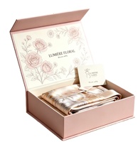 Boîte cadeau magnétique de luxe écologique avec finition douce au toucher pour cosmétiques, électronique, vêtements, présentoir de marque, boîte cadeau magnétique