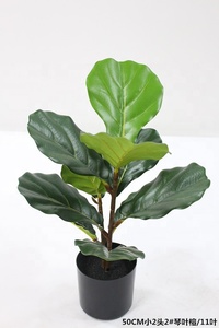 Albero di Ficus Lyrata Artificiale di Qualità all'Ingrosso, Pianta Decorativa in Vaso - Product Image 5