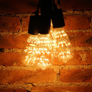 Edison rétro lumière chaude ampoule LED E27 vis étoiles complètes éclairage Globe transfrontalier alimentation ca ampoule à filament - Product Image 6