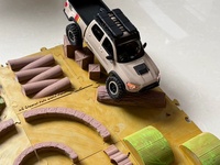 Tacoma Off-Road RC Crawler Track 1/18 1/24 1/30 1/43 Skala Modular Obstacle Course Map Climbing Frame Scene Kit untuk Mobil RC