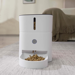 Alimentador automático para mascotas con capacidad de 3L Versión básica Nuevo diseño Control de aplicación móvil Cuencos para gatos de acero inoxidable Alimentado por carga - Product Image 5