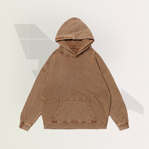 Các Nhà Sản Xuất Quá Khổ Áo Yếu Tố Cần Thiết Áo Thiết Kế Quần Áo Hoodies Unisex Rửa Axit Cổ Điển Áo - Product Image 2