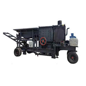 Broyeur à marteaux de type boîte <span class=keywords><strong>mobile</strong></span> monté sur camion 30-200TPH pour pierres usagées et écran de minerai-Type de produit Machines de fabrication de sable - Product Image 6