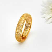 Bracelets de luxe éthiopiens, africains, brésiliens, plaqués or 24 carats, pour mariage, fête, cadeau, bracelet de mariée de Dubaï pour femmes
