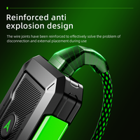 PIVA GS2 2-in-1 Gaming-Adapter Audio DC 3,5mm USB-C Kopfhörer-Adapter 96kHz/24bit Verlustfreie Audioqualität PD 60W Schnellladung