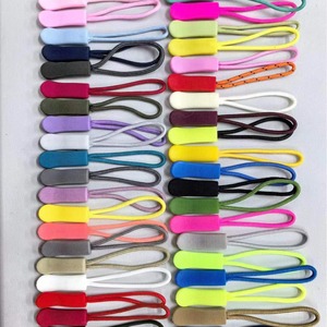 Tirador de cremallera de plástico de color personalizado, tirador de cremallera de goma, bolsa deslizante de PVC para ropa, tirador de silicona - Product Image 1