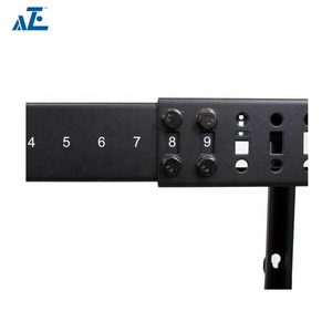19 Inch 25u Độ Sâu có thể điều chỉnh Giá Mở Khung Wall Mount Mở Khung Máy Chủ <span class=keywords><strong>Rack</strong></span> - Product Image 2