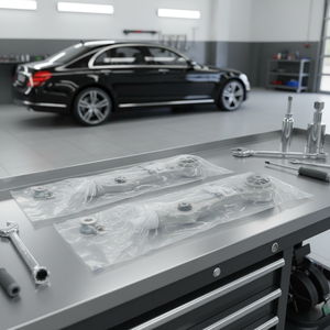 Coppia di Bracci di Controllo Inferiori Anteriori OEM A2223300107 2223300207 per Mercedes-Benz Classe S W222 S320 S350 S400 S450 S500 S560 <span class=keywords><strong>LEMFORDER</strong></span> - Product Image 6