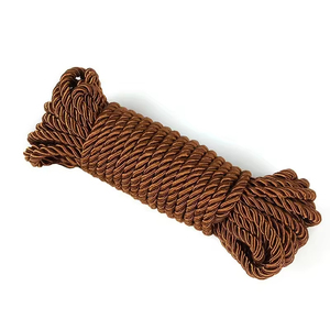 Cuerda de Seda para Bondage, Impermeable y Ecológica, para Entrenamiento y Restricción de Hombres y Mujeres, 10 Metros, Tejida a Mano en Varios Colores - Product Image 3