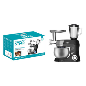 Batidora de Pedestal Winning Star de 5L para Uso Doméstico, Ideal para Mezclar Masa, Batir Huevos y Mezclar en General - Product Image 1