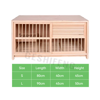 Offre Spéciale – Nid en Bois Modulaire Toutes Saisons pour Pigeons – Boîte de Reproduction pour Pigeons Voyageurs et Colombes