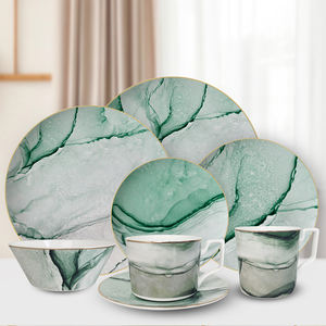 万约翰新现代设计陶瓷花式餐具套装瓷骨瓷餐具套装中国制造供应商 - Product Image 4