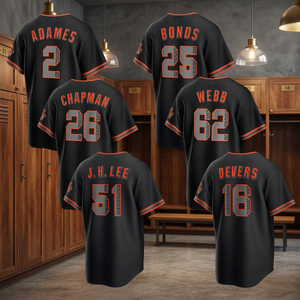 Costuras de la Mejor Calidad # 16 Rafael Devers # 51 Jung Hoo Le # 26 Matt Chapman Pantalones Cortos Negros de Poliéster/Algodón Transpirables Antibacterianos - Product Image 3