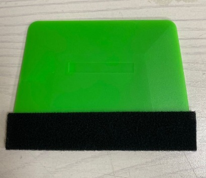 Green multi-side scraping patch-medium soft