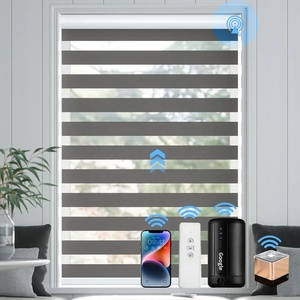 ज़ेबरा रोलर अंधा डबल परतों को दिन और रात रिमोट इलेक्ट्रिक मोटर ज़ेबरा अंधा - Product Image 6